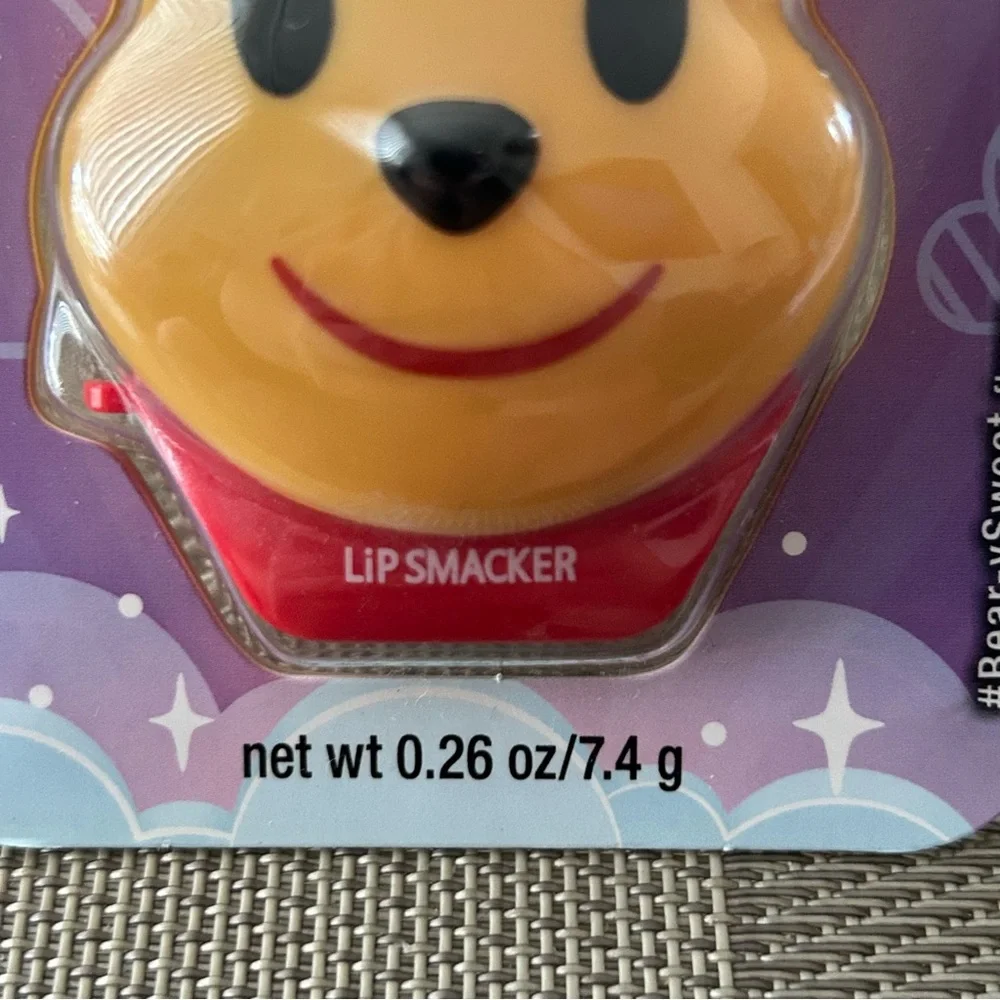 Lip Smacker Disney Emoji lip balm Winnie the Pooh The flavor Bear-y sweet NIB